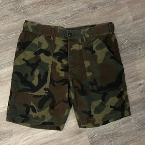 J. Crew Button Fly Men’s Camo Shorts